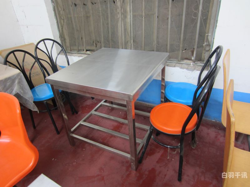 二手餐饮厨房设备桌椅回收（二手餐饮桌子）
