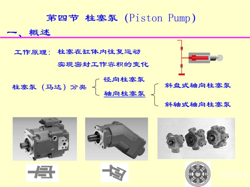 大型回收液压机械原理（回收液压泵）